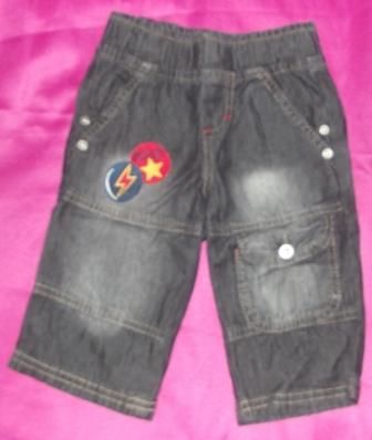 CALÇA JEANS INFANTIL  POP CORN LEADER - G -SEMI NOVA