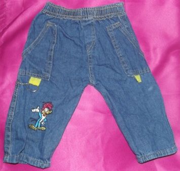 CALÇA JEANS INFANTIL  DIG CONFECÇÕES - P - USADO