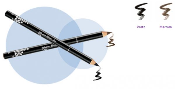 LAPIS DELINEADOR PARA OLHOS AVON MARRON - NOVO