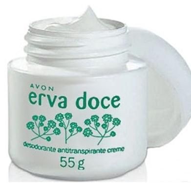 ERVA DOCE DESODORANTE AVON - NOVO